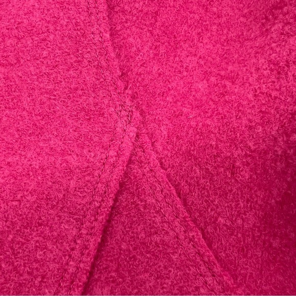 Eileen Fisher Woman Pink Wool Blend Shawl Collar Jacket – Size 16/XXL - Picture 4 of 10